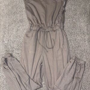 Comfort and Style Women's Gray Jumpsuit